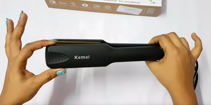 Review of Kemei hv888 Professional Hair Straightener 4 Gear Temperature Styling Tools