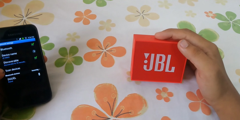 JBL Go Portable Wireless Bluetooth Speaker in the use - Bestadvisor