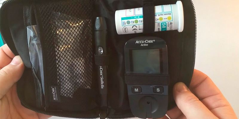 Review of Accu-Chek Active Glucose Monitor with 10 Strips Glucometer