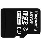 Kingston 16GB MicroSDHC Card