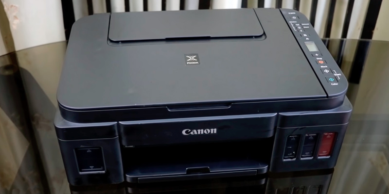 Canon CNN_G2012_BLK Pixma All-in-One Ink Tank Colour Printer in the use