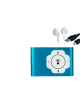 Bashvale Premium MP3 Music Player with Display, TF/SD Memory Card Slot + Earphone + USB Cable