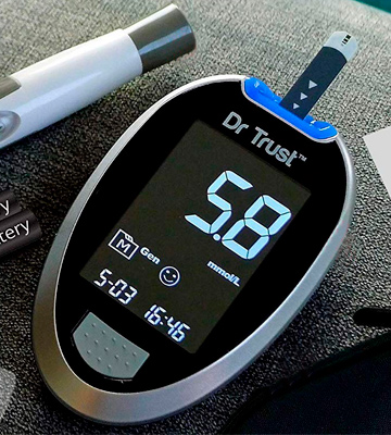 Review of Dr Trust Glucometer Fully Automatic Blood Sugar Testing Glucometer Machine