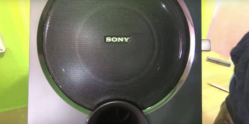 Sony SA-D10 Multimedia Speaker System in the use