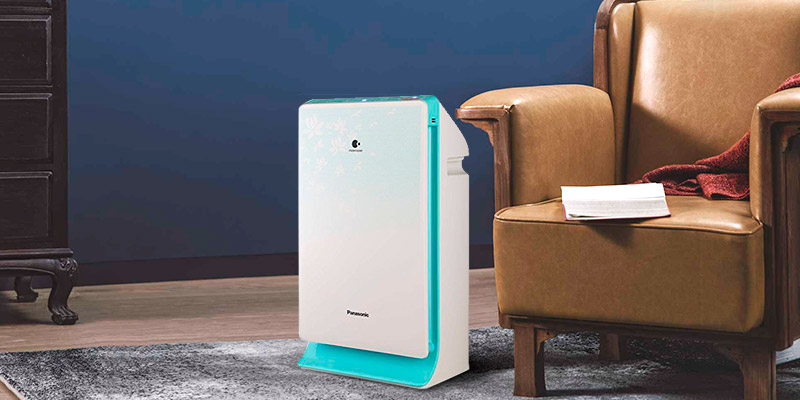 Panasonic F-PXM35AAD Portable Room Air Purifier in the use