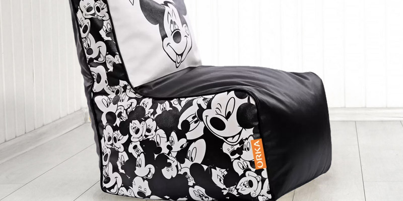 Review of ORKA Mickey Mouse Bean Bag Chair With Bean Filling