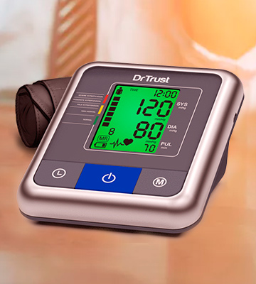 Review of Dr Trust Blood Pressure Testing Monitor A-One Max Connect Automatic Talking Blood Pressure Testing Monitor